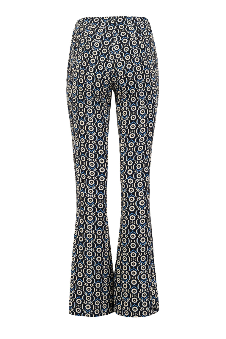 Flared pants in Daisy Print – JAAF