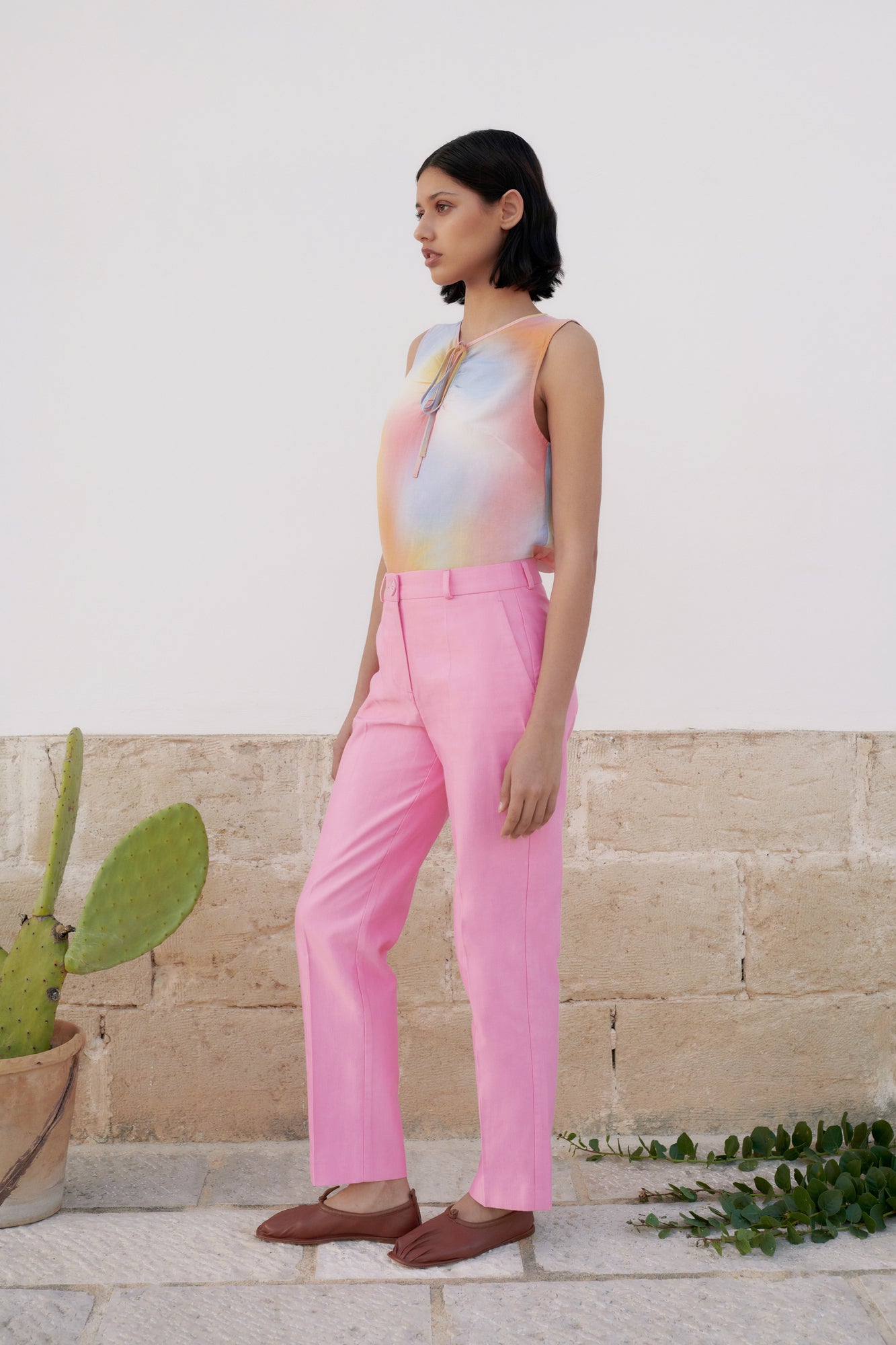 Marta Trousers Light Pink – Gimaguas